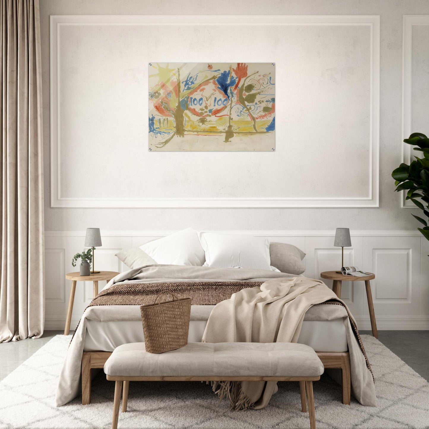 Eden, 1956- - Helen Frankenthaler Acrylic Print - 70x100 cm / 28x40″ inches | Helen Frankenthaler Wall Art | Helen Frankenthaler Prints