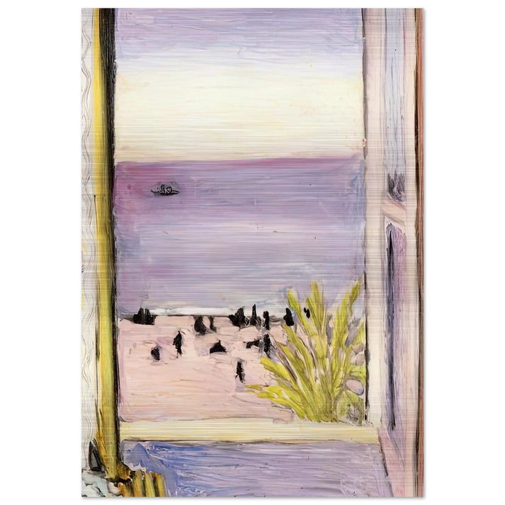 THE OPEN WINDOW 1921 - Henri Matisse Brushed Aluminum Print - 70x100 cm / 28x40 inches | Henri Matisse Aluminum Print | Henri Matisse Prints