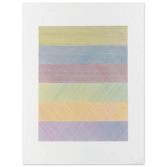 Sol LeWitt - Untitled from Composite Series  75x100 cm / 30x40inches Fine Art Poster