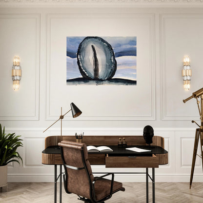 Tree - 1935 - Arthur Dove Brushed Aluminum Print - 70x100 cm / 28x40 inches | Arthur Dove Aluminum Print | Arthur Dove Prints