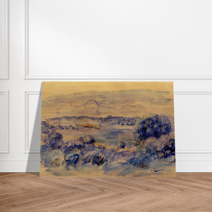 Guernsey Landscape - Pierre-Auguste Renoir Brushed Aluminum Print - 70x100 cm / 28x40 inches | Pierre-Auguste Renoir Aluminum Print | Pierre-Auguste Renoir Prints