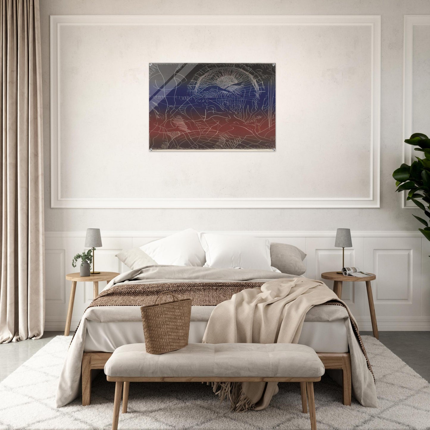 UNTITLED ABSTRACT - Man Ray Acrylic Print - 70x100 cm / 28x40″ inches | Man Ray Wall Art | Man Ray Prints
