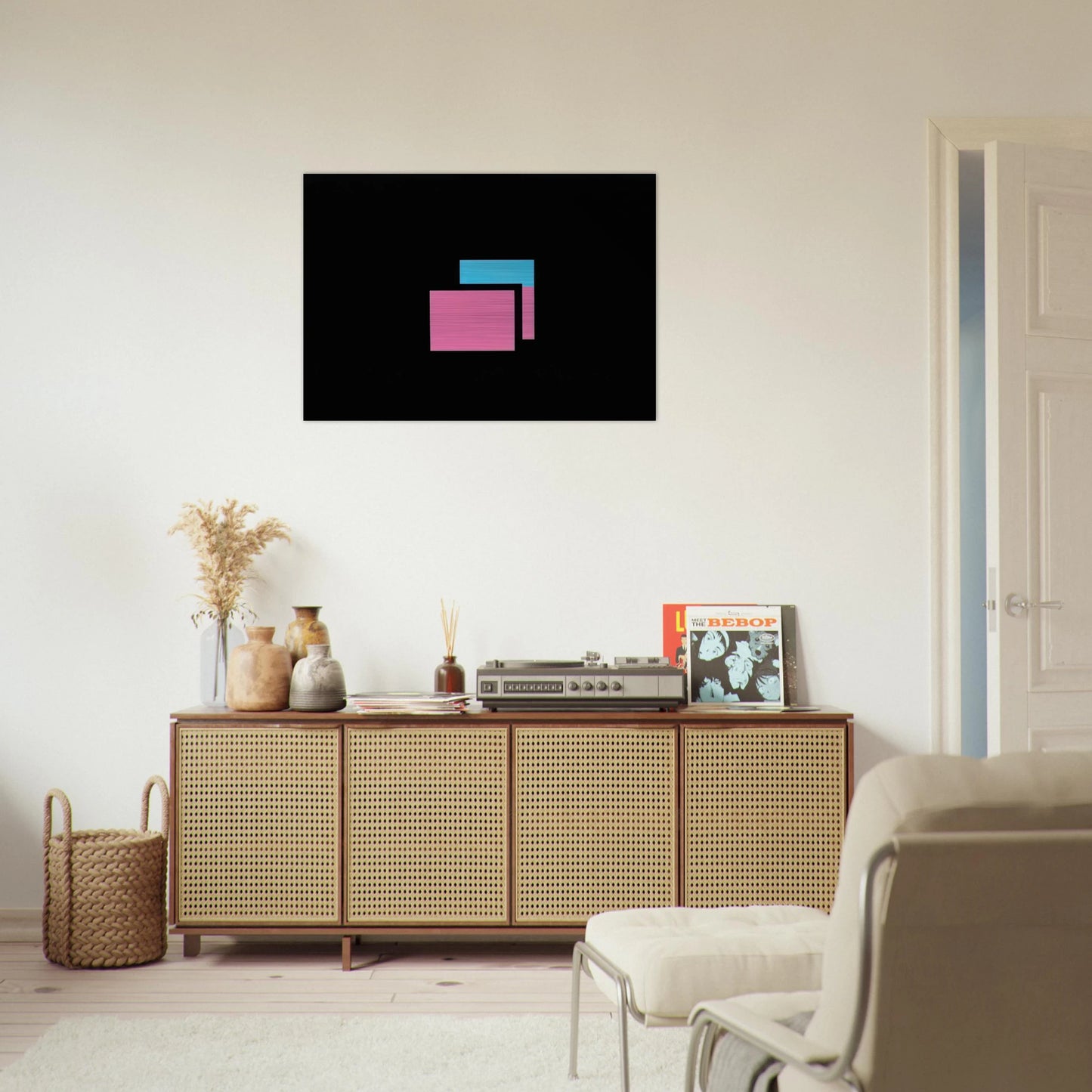 Neoconcret Ballet #II - 1959 - Lygia Pape Brushed Aluminum Print - 70x100 cm / 28x40 inches | Lygia Pape Aluminum Print | Lygia Pape Prints