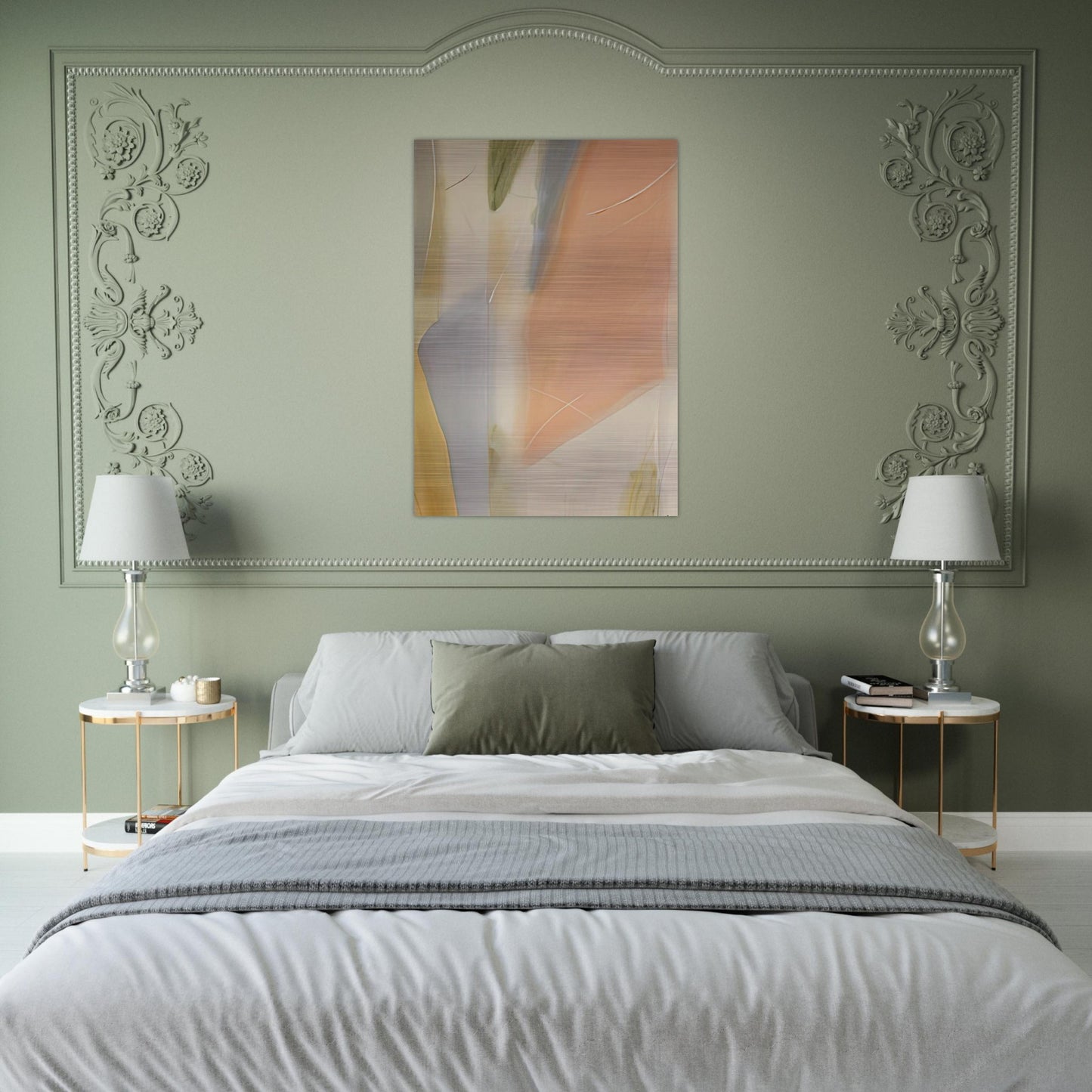 Untitled - 1987 - Larry Zox Brushed Aluminum Print - 70x100 cm / 28x40 inches | Larry Zox Aluminum Print | Larry Zox Prints