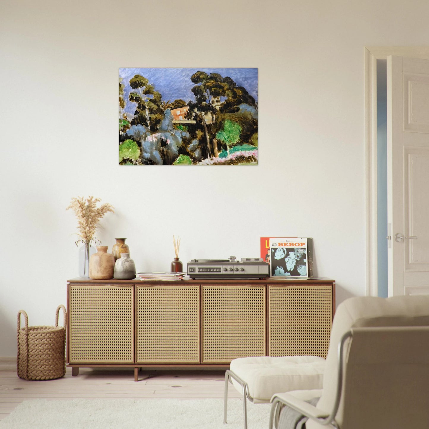 EUCALYPTUS MONT ALBAN 1918 - Henri Matisse Brushed Aluminum Print - 70x100 cm / 28x40 inches | Henri Matisse Aluminum Print | Henri Matisse Prints