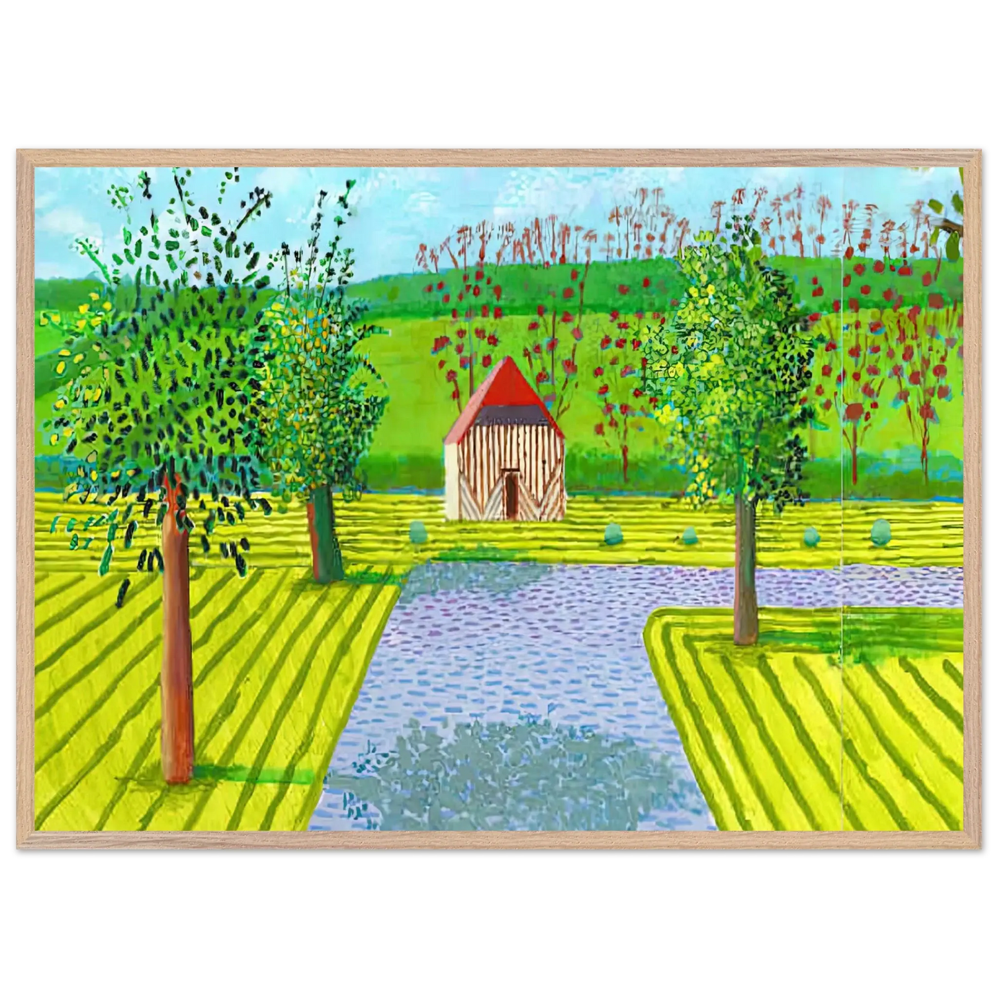 David Hockney - David Hockney Wall art - 21x29.7 cm / 8x12" - Fine Art Poster - -