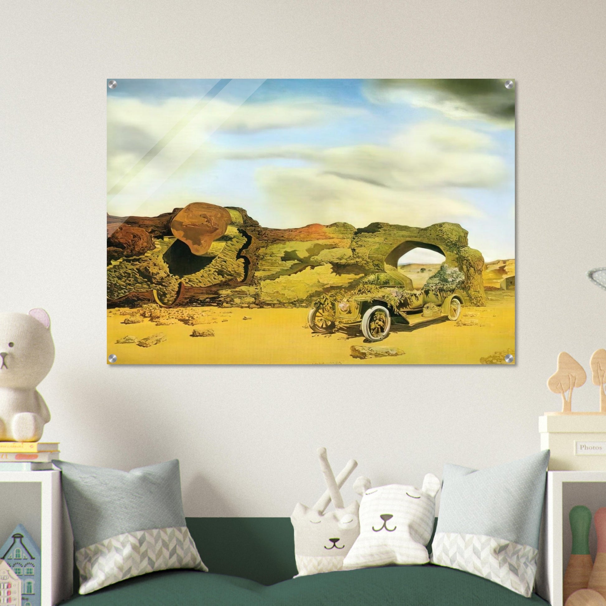 PARANOIAC CRITICAL SOLITUDE 1935 - Salvador Dali Acrylic Print - 70x100 cm / 28x40″ inches