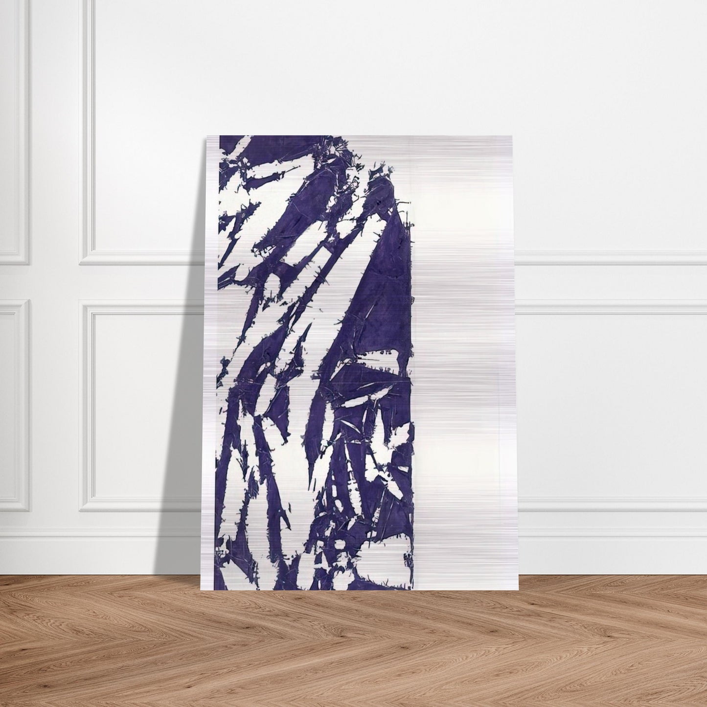 Laissée - 1995 - Simon Hantai Brushed Aluminum Print - 70x100 cm / 28x40 inches | Simon Hantai Aluminum Print | Simon Hantai Prints
