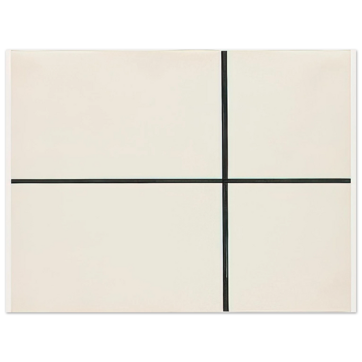 Ellsworth Kelly - Horizontal and Vertical Lines  75x100 cm / 30x40inches Fine Art Poster