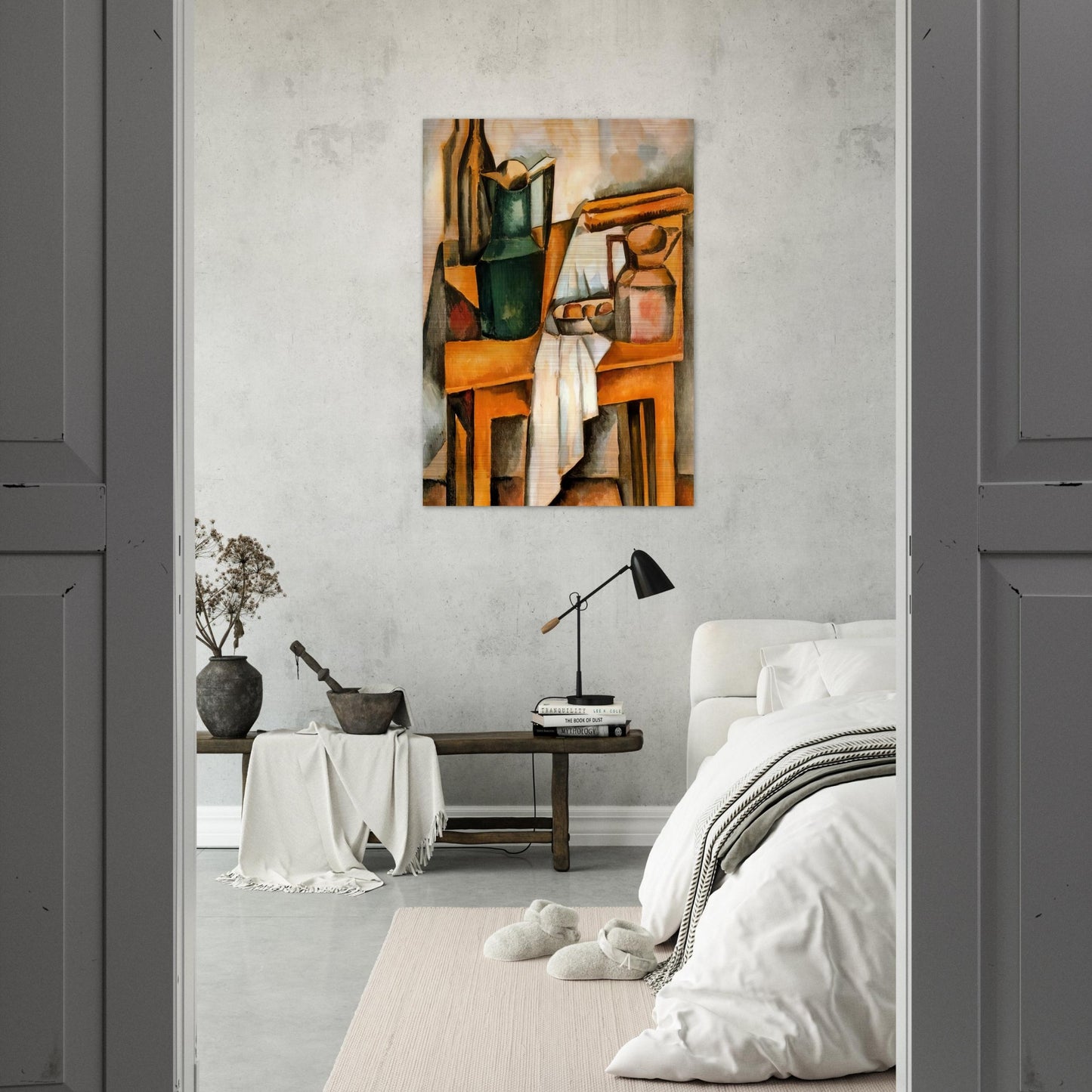 STILL LIFE 1910 - Andre Derain Brushed Aluminum Print - 70x100 cm / 28x40 inches | Andre Derain Aluminum Print | Andre Derain Prints