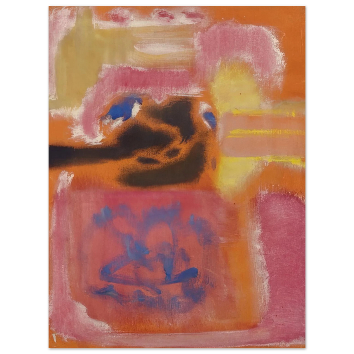 Mark Rothko - No. 9 - 1947 Wall Art - 21x29.7 cm / 8x12" - Fine Art Poster - -