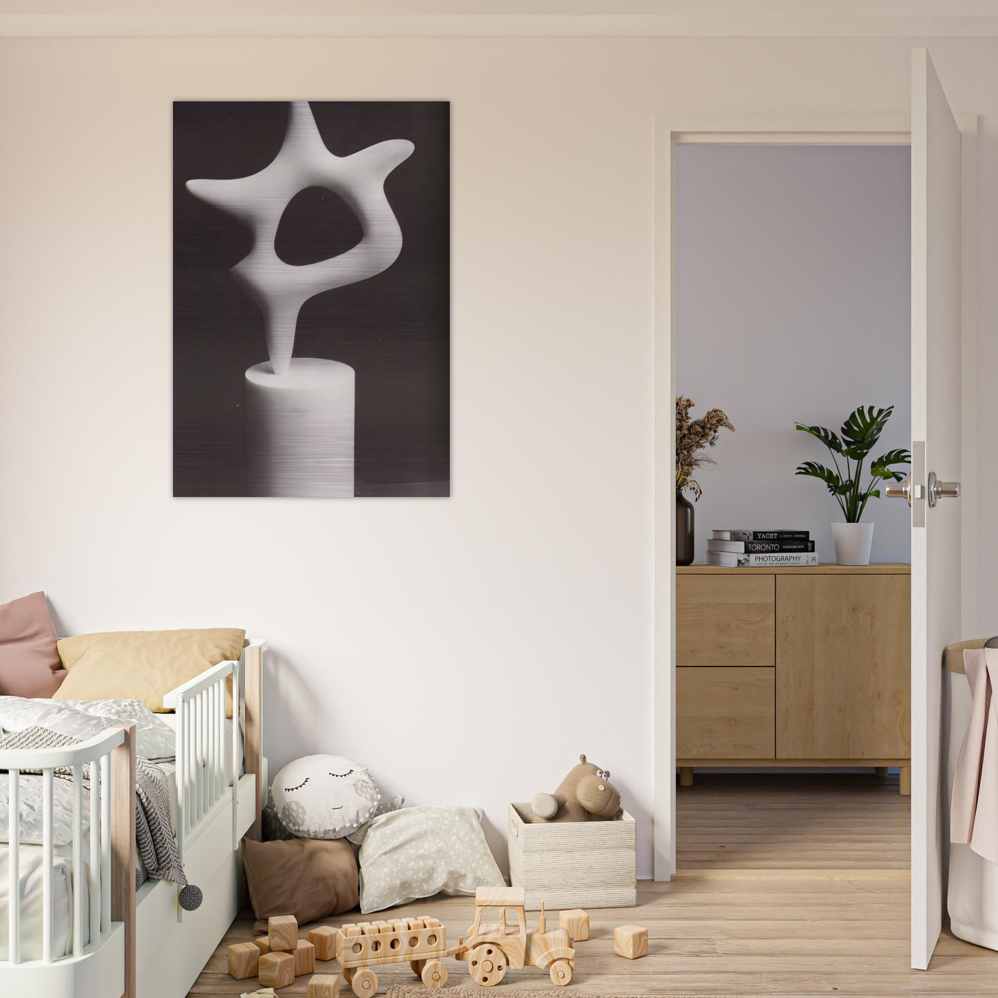 The Star - Jean Arp Brushed Aluminum Print - 70x100 cm / 28x40 inches | Jean Arp Aluminum Print | Jean Arp Prints