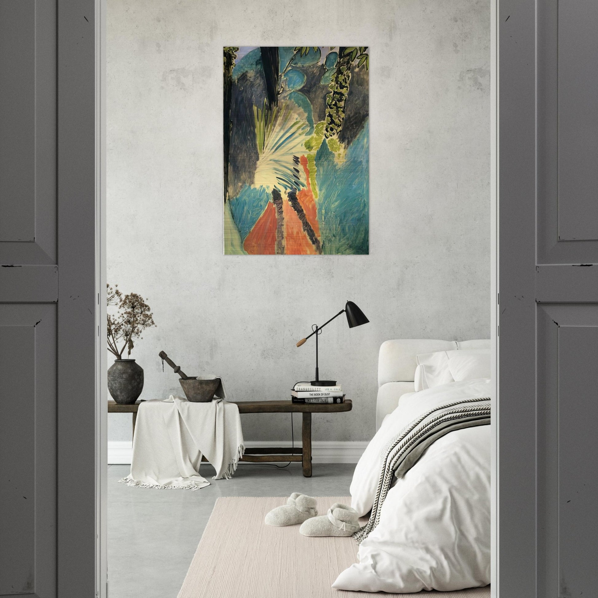 THE PALM 1912 - Henri Matisse Brushed Aluminum Print - 70x100 cm / 28x40 inches | Henri Matisse Aluminum Print | Henri Matisse Prints