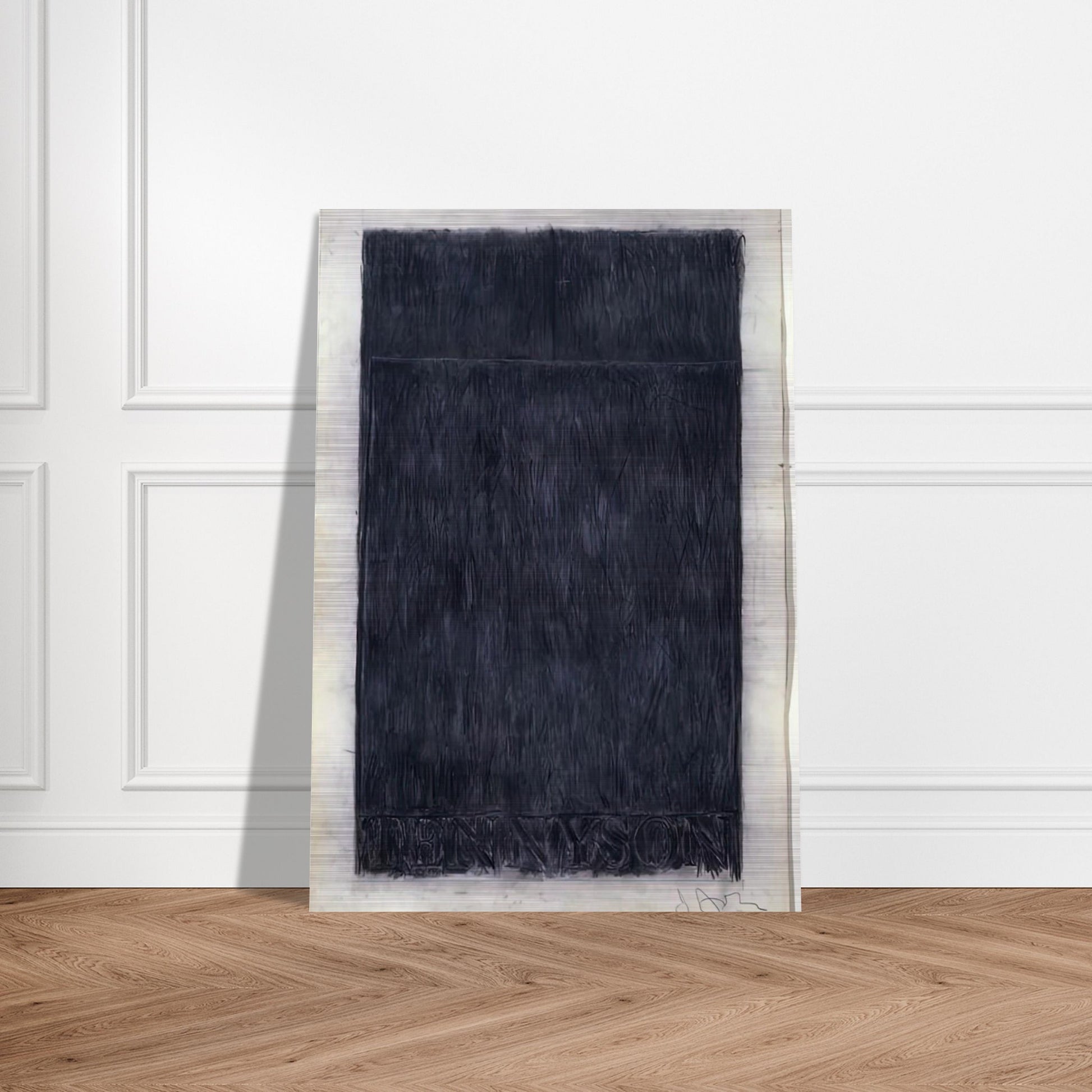 TENNYSON 1959 - Jasper Johns Brushed Aluminum Print - 70x100 cm / 28x40 inches | Jasper Johns Aluminum Print | Jasper Johns Prints