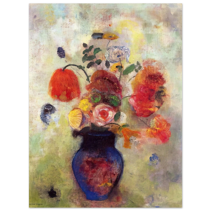 Odilon Redon - BOUQUET OF FLOWERS 3  75x100 cm / 30x40inches Fine Art Poster