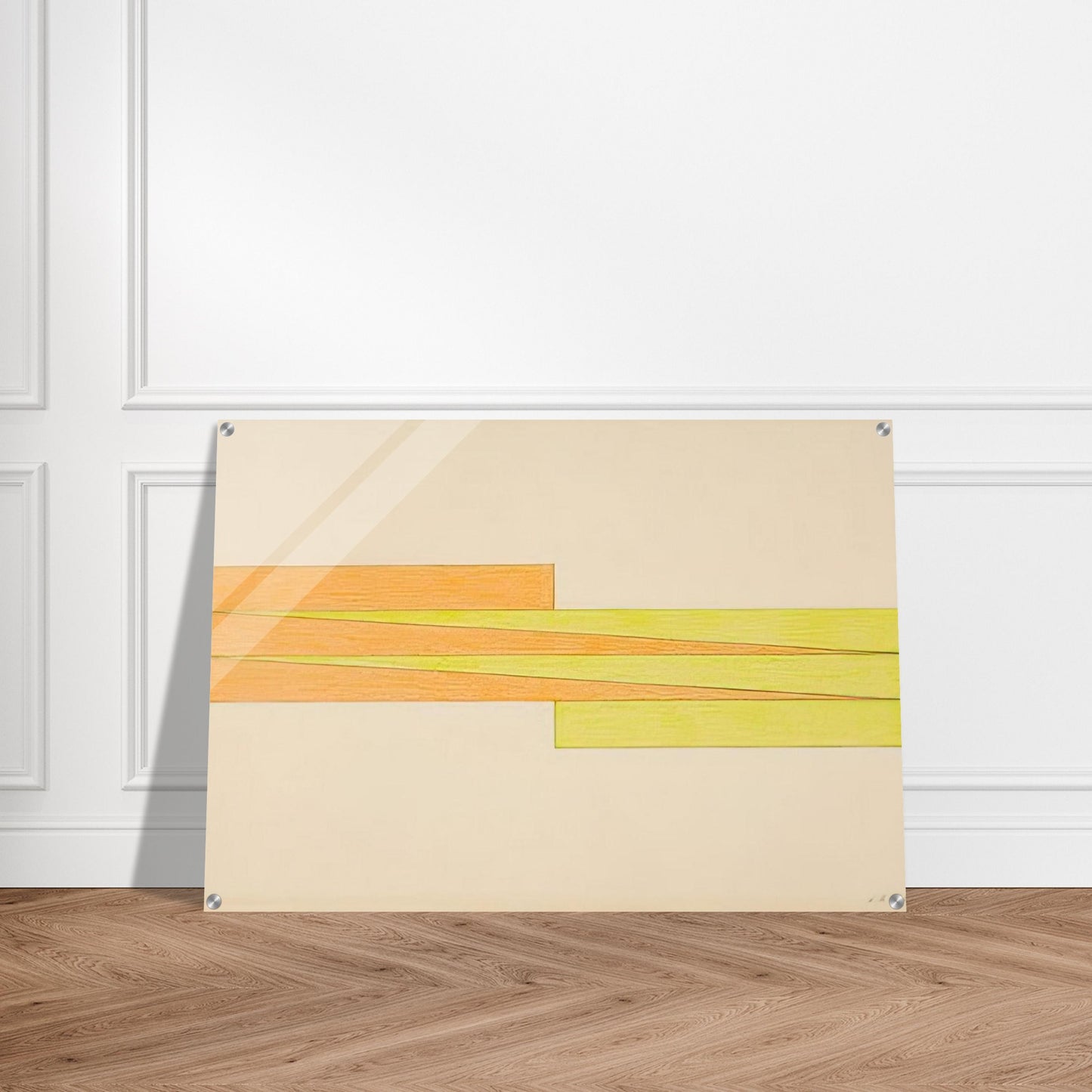 Untitled - 1965 - Larry Zox Acrylic Print - 70x100 cm / 28x40″ inches