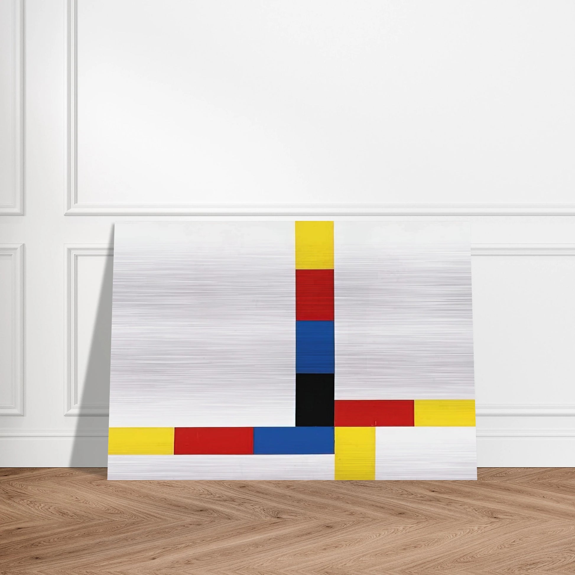 1-4 um excentrum IV - 1969 - Max Bill Brushed Aluminum Print - 70x100 cm / 28x40 inches | Max Bill Aluminum Print | Max Bill Prints