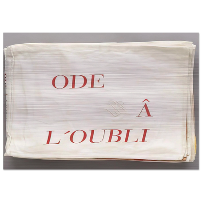 ODE TO THE FORGOTTEN 2004 - Louise Bourgeois Brushed Aluminum Print - 70x100 cm / 28x40 inches | Louise Bourgeois Aluminum Print | Louise Bourgeois Prints