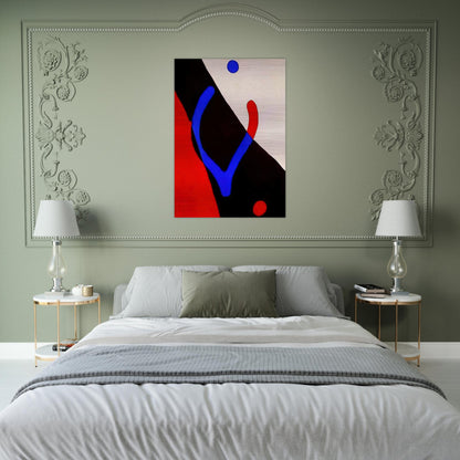 Frond and navel - Jean Arp Brushed Aluminum Print - 70x100 cm / 28x40 inches | Jean Arp Aluminum Print | Jean Arp Prints
