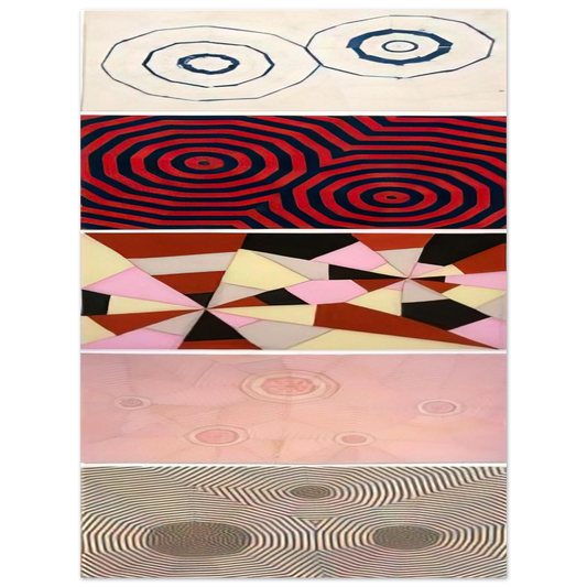 Louise Bourgeois - THE FABRIC WORKS BOARD  75x100 cm / 30x40inches Fine Art Poster