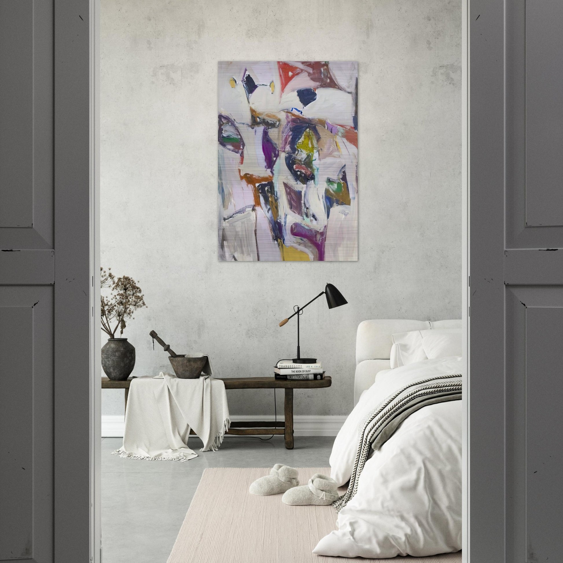 Untitled 14 - 1960 - John Altoon Brushed Aluminum Print - 70x100 cm / 28x40 inches | John Altoon Aluminum Print | John Altoon Prints