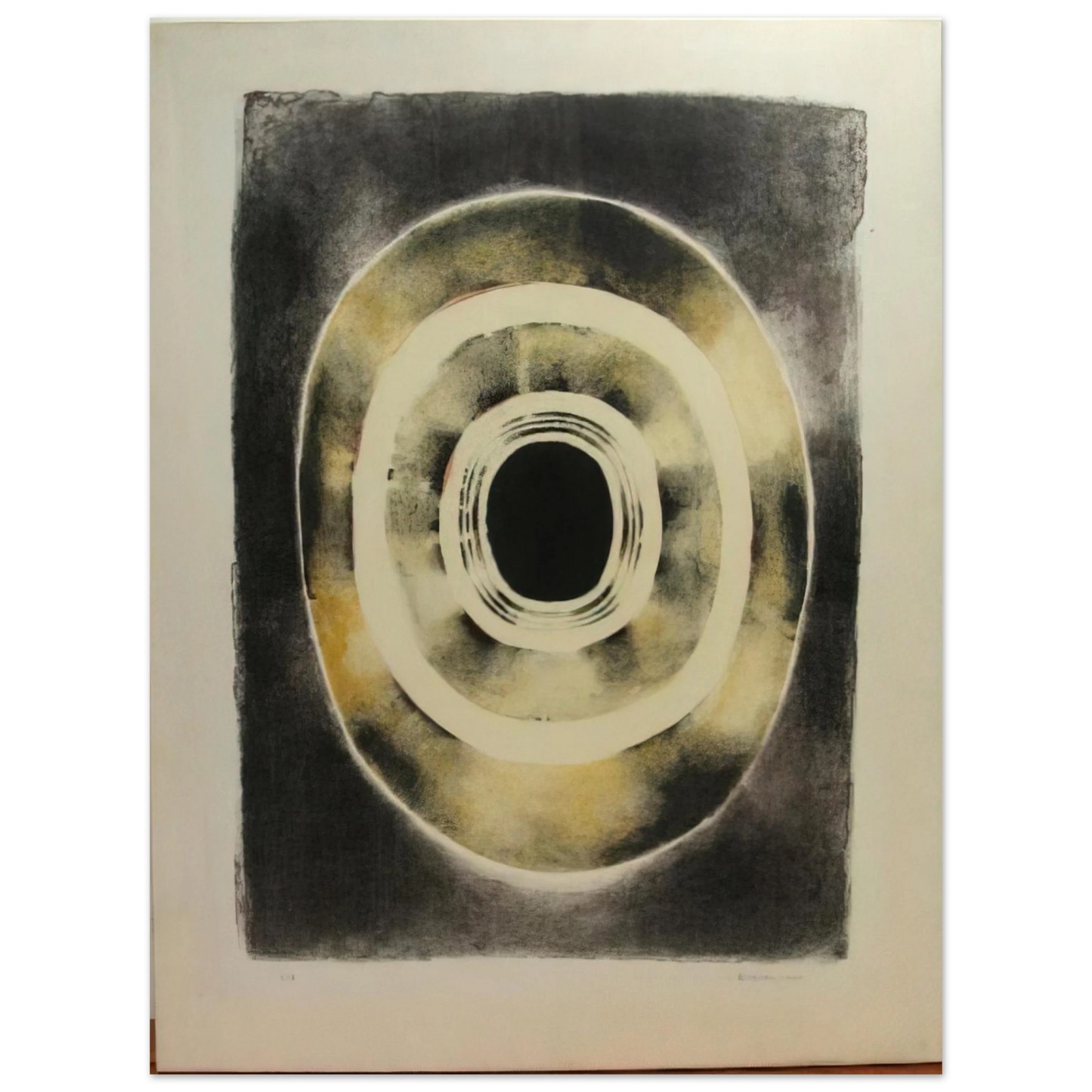 Lee Bontecou - SIXTH STONE III 1964  75x100 cm / 30x40inches Fine Art Poster