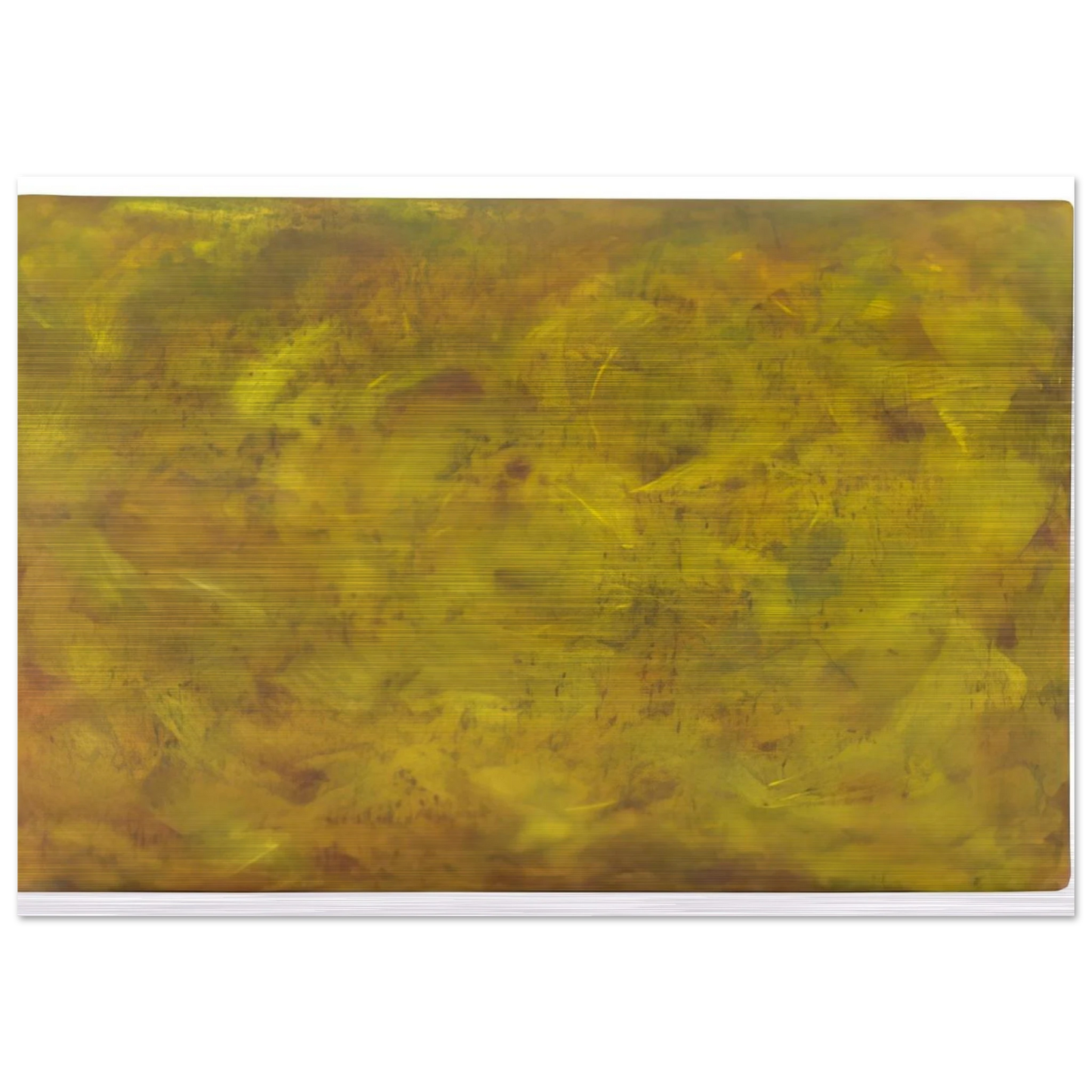 FARBRAUMK RPER 1982 - Gotthard Graubner Brushed Aluminum Print - 70x100 cm / 28x40 inches | Gotthard Graubner Aluminum Print | Gotthard Graubner Prints