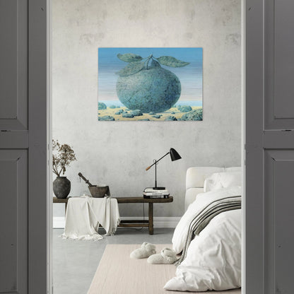 THE GREAT TABLE 1963 - Rene Magritte Brushed Aluminum Print - 70x100 cm / 28x40 inches | Rene Magritte Aluminum Print | Rene Magritte Prints