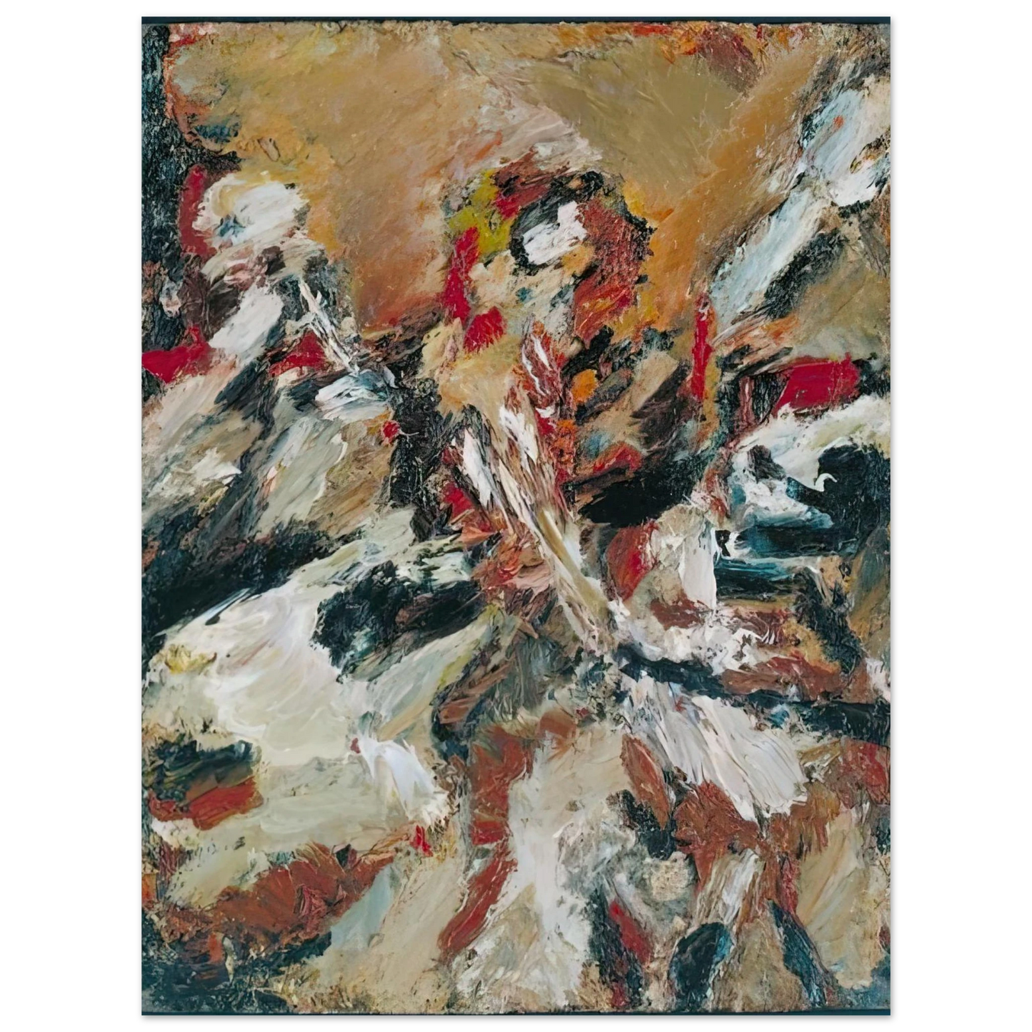 Frank Auerbach - STUDY AFTER TITIAN I  75x100 cm / 30x40inches Fine Art Poster