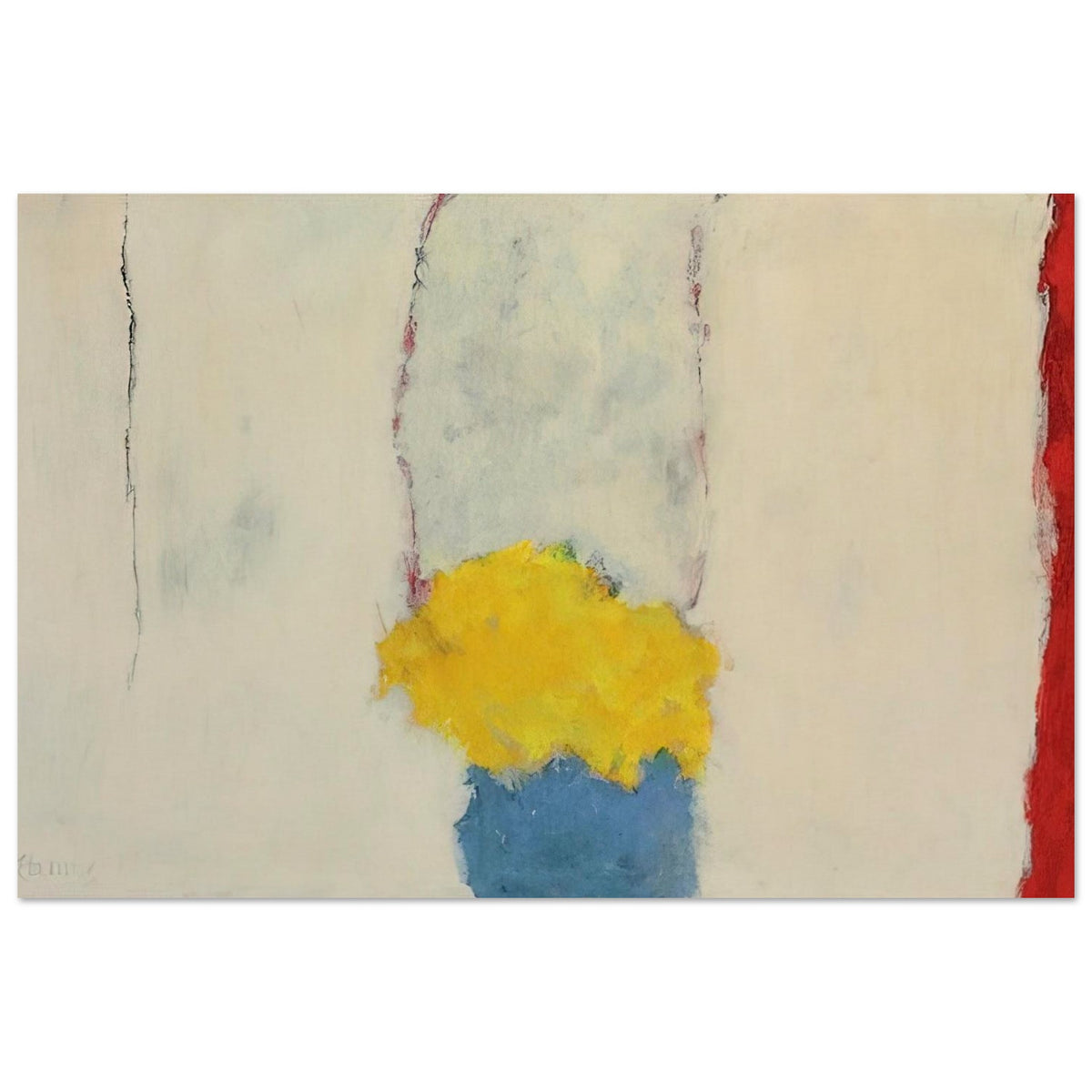 Classic Boundaries IV - 1962 - Theodoros Stamos Art Prints - 100x150 cm / 40x60″ inches | Theodoros Stamos Poster | Theodoros Stamos Prints
