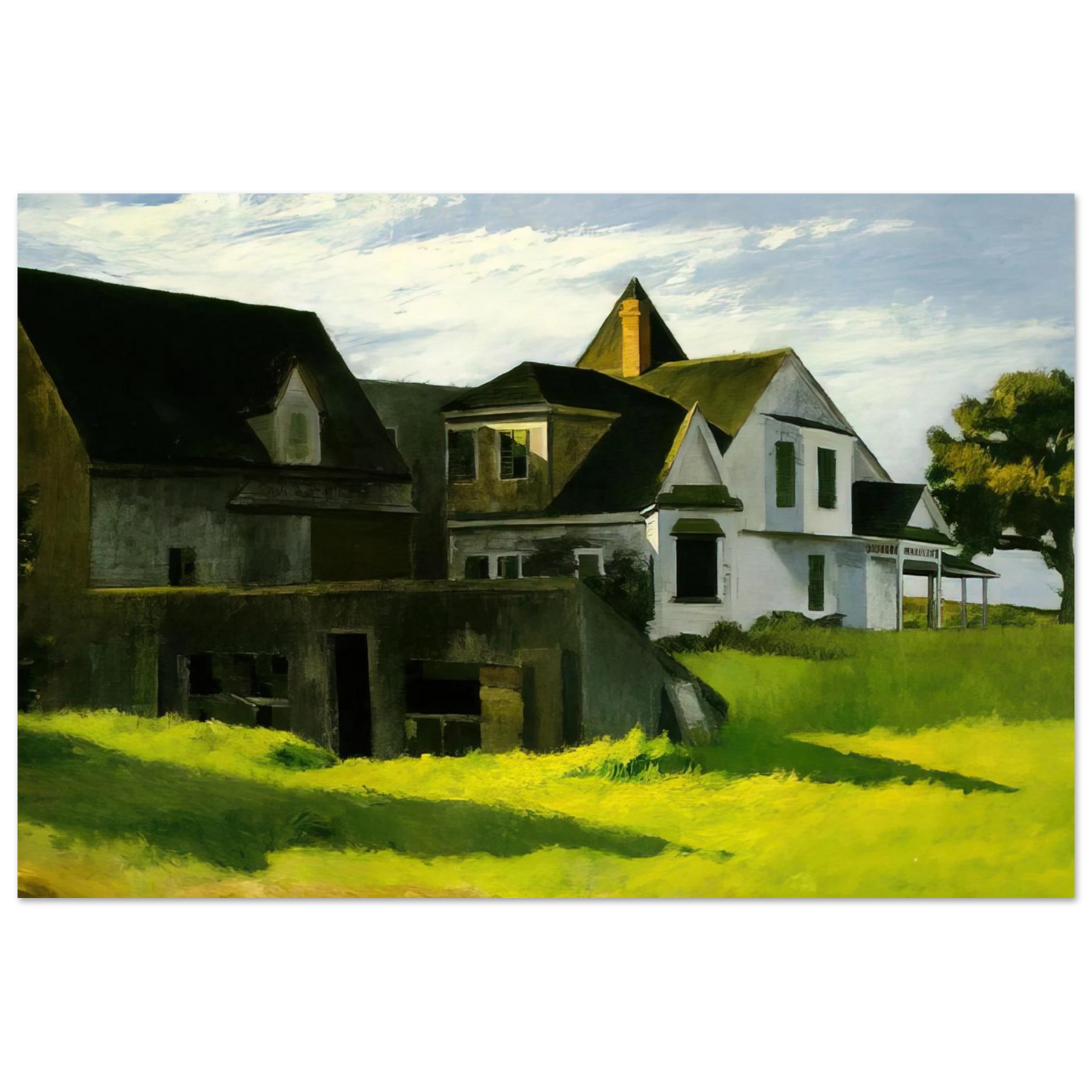 Edward Hopper - Cape Cod Afternoon Fine Art Poster