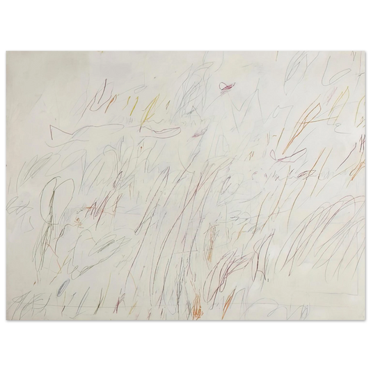 Cy Twombly - Sunset  75x100 cm / 30x40inches Fine Art Poster