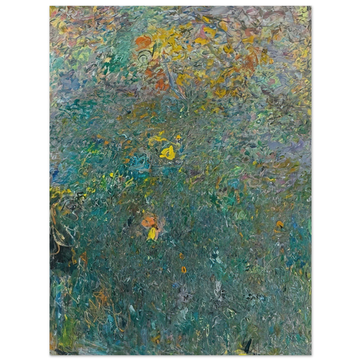 Milton Resnick - HYDROGEN 1961  75x100 cm / 30x40inches Fine Art Poster