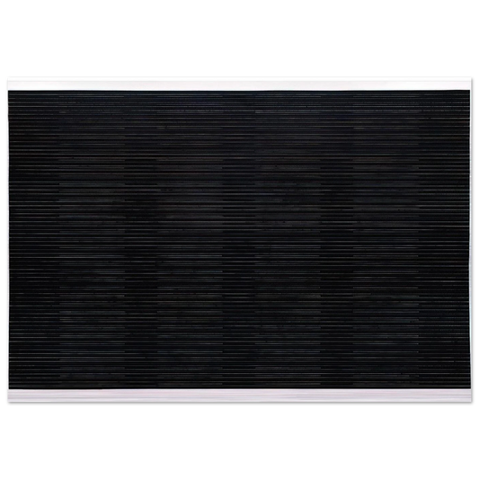 The Sea - Agnes Martin Brushed Aluminum Print - 70x100 cm / 28x40 inches | Agnes Martin Aluminum Print | Agnes Martin Prints