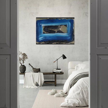 Seafood - 2001 - Howard Hodgkin Brushed Aluminum Print - 70x100 cm / 28x40 inches | Howard Hodgkin Aluminum Print | Howard Hodgkin Prints