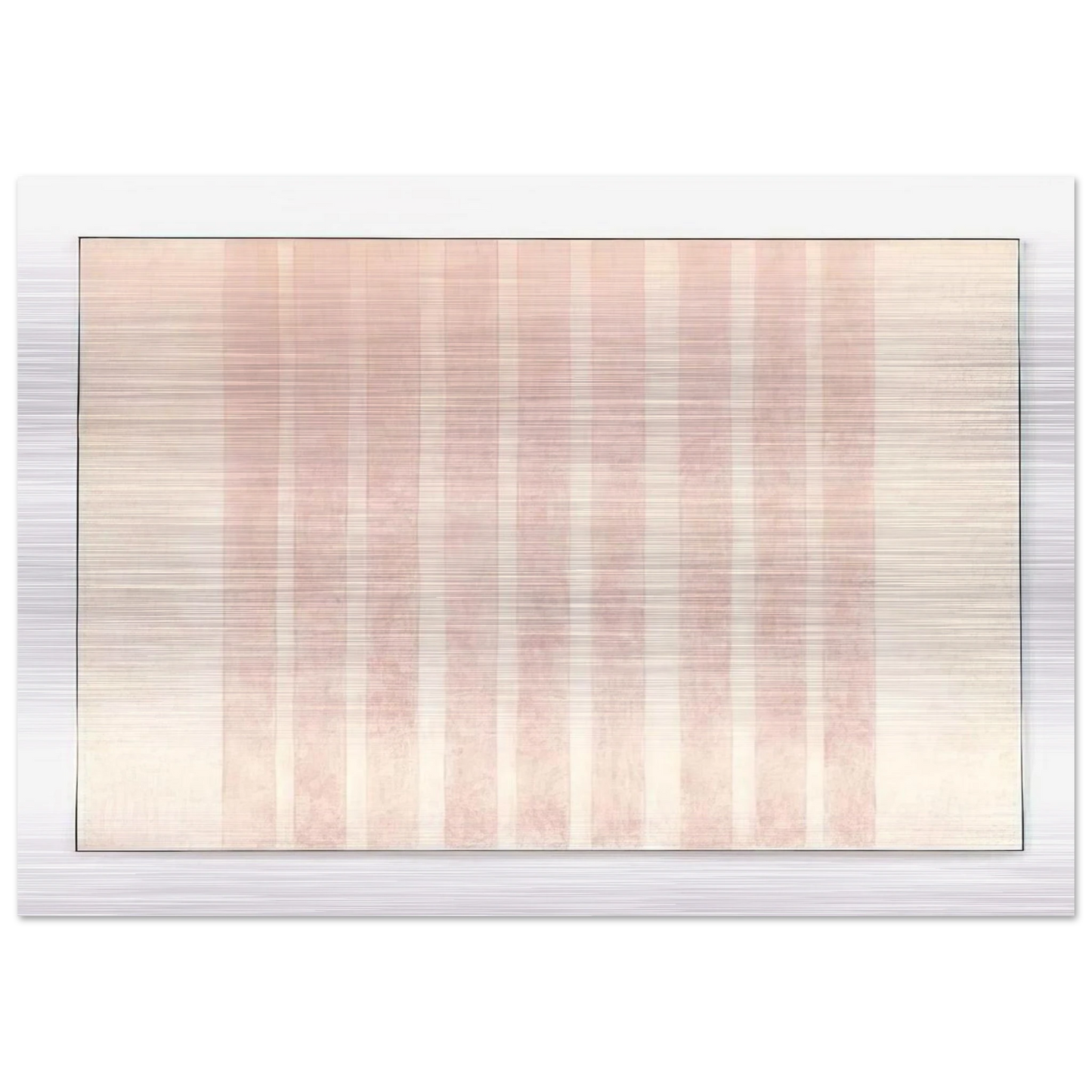 Untitled #13 - Agnes Martin Brushed Aluminum Print - 70x100 cm / 28x40 inches | Agnes Martin Aluminum Print | Agnes Martin Prints