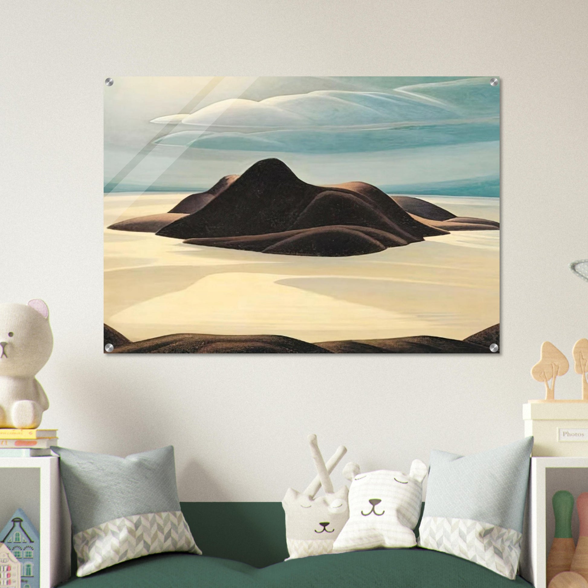Pic Island, Lake Superior - 1924 - Lawren Harris Acrylic Print - 70x100 cm / 28x40″ inches