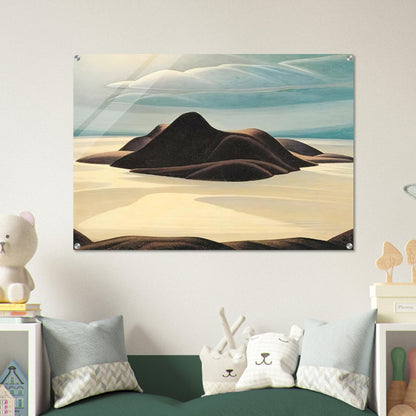 Pic Island, Lake Superior - 1924 - Lawren Harris Acrylic Print - 70x100 cm / 28x40″ inches