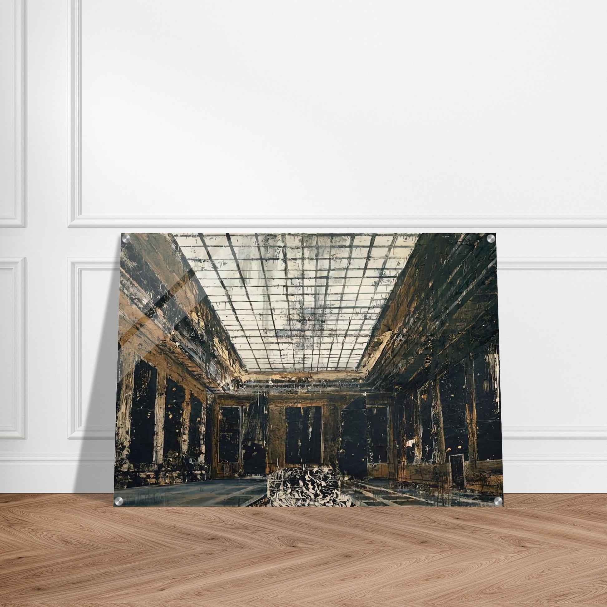 INTERIOR 1981 - Anselm Kiefer Acrylic Print - 70x100 cm / 28x40″ inches