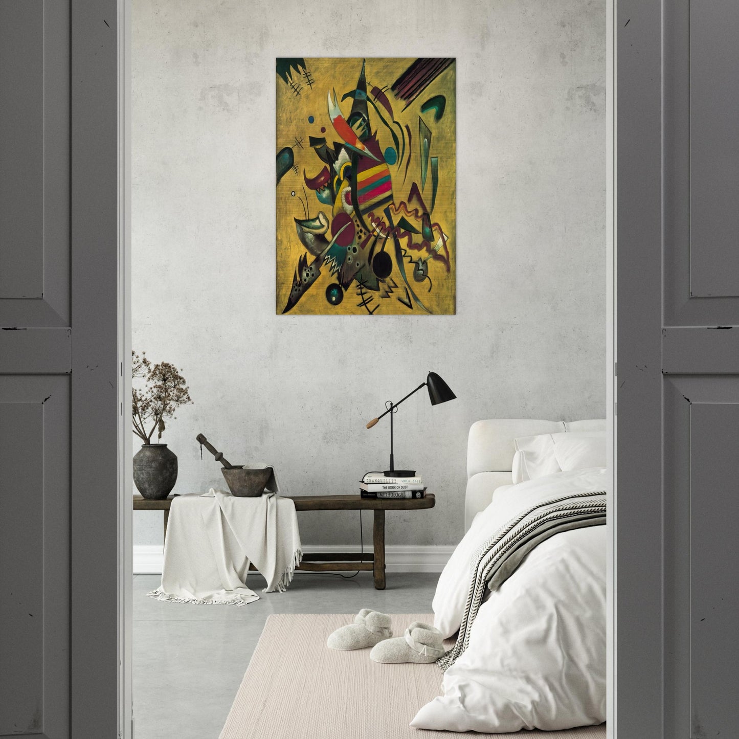NOT_DETECTED_189366 - Wassily Kandinsky Brushed Aluminum Print - 70x100 cm / 28x40 inches | Wassily Kandinsky Aluminum Print | Wassily Kandinsky Prints