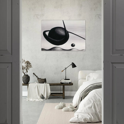 THE PLANET 1933 - Alexander Calder Brushed Aluminum Print - 70x100 cm / 28x40 inches | Alexander Calder Aluminum Print | Alexander Calder Prints