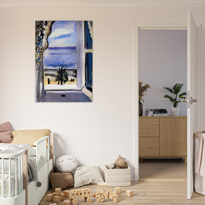 THE OPEN WINDOW 1918 - Henri Matisse Brushed Aluminum Print - 70x100 cm / 28x40 inches | Henri Matisse Aluminum Print | Henri Matisse Prints