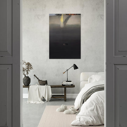 ON THE SEASHORE - Salvador Dali Brushed Aluminum Print - 70x100 cm / 28x40 inches | Salvador Dali Aluminum Print | Salvador Dali Prints