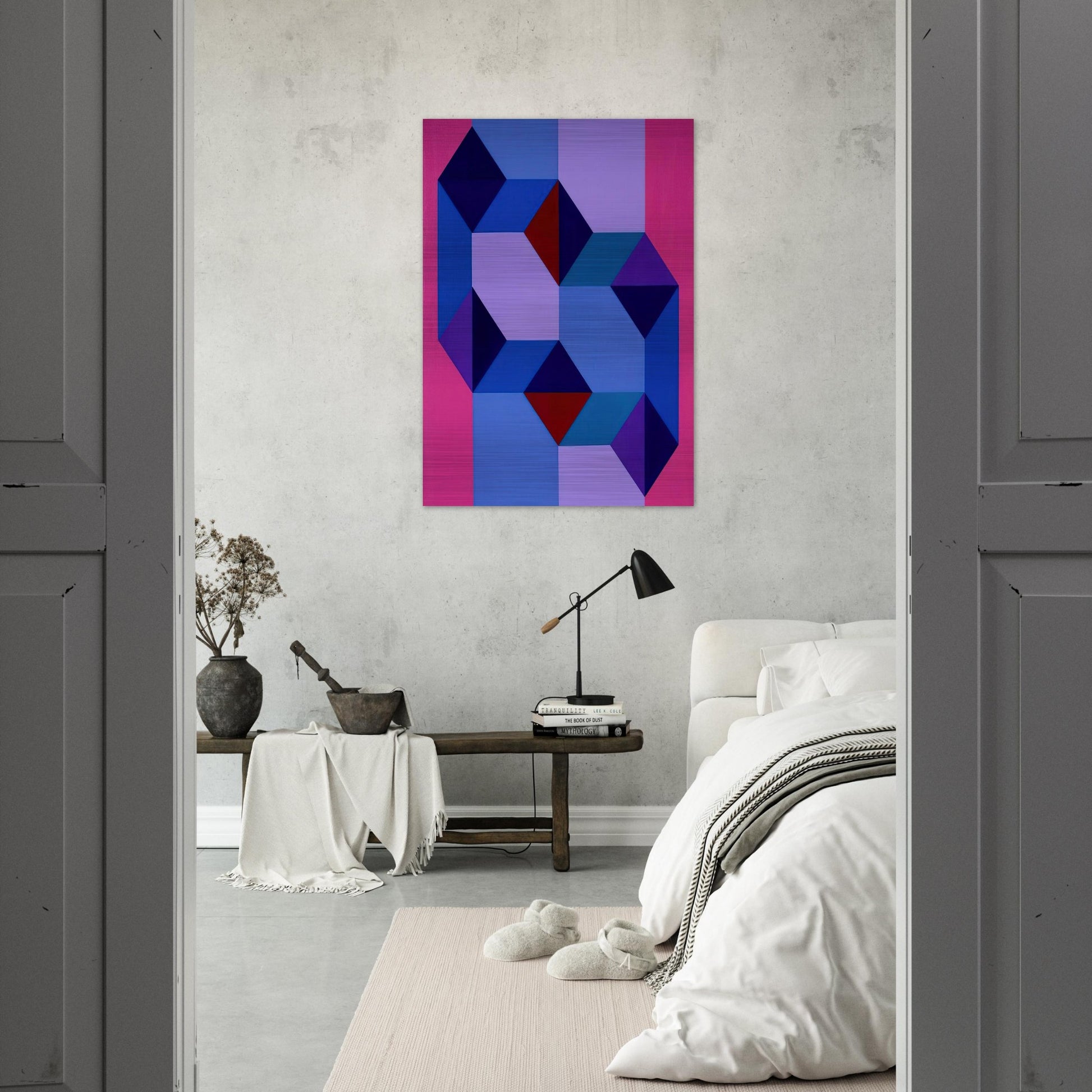Untitled - Concretism - Tomas Maldonado Brushed Aluminum Print - 70x100 cm / 28x40 inches | Tomas Maldonado Aluminum Print | Tomas Maldonado Prints