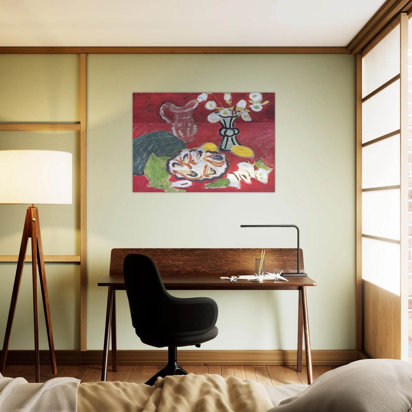 STILL LIFE WITH SHELLFISH 1940 - Henri Matisse Brushed Aluminum Print - 70x100 cm / 28x40 inches | Henri Matisse Aluminum Print | Henri Matisse Prints