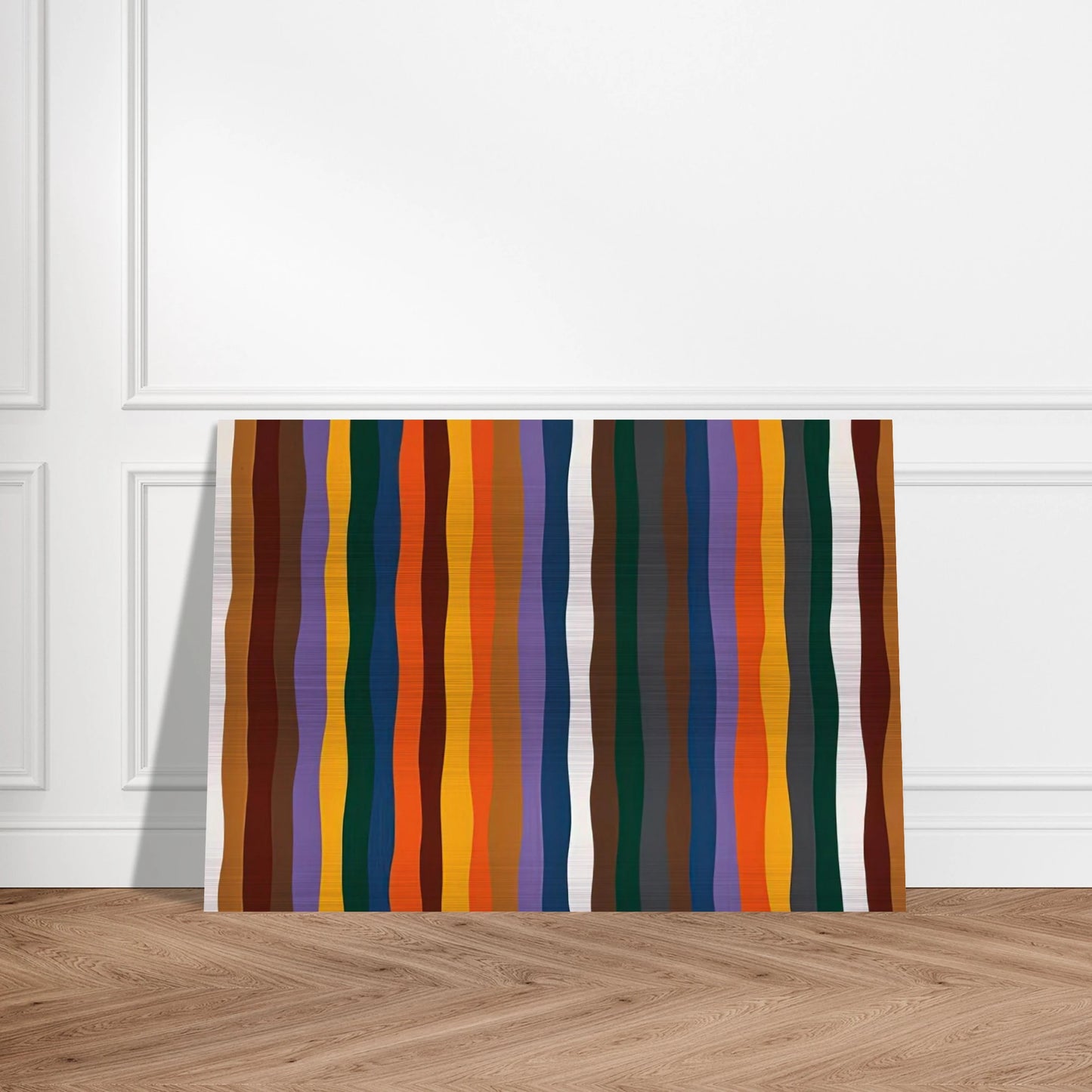 #20 - 1977 - Karl Benjamin Brushed Aluminum Print - 70x100 cm / 28x40 inches | Karl Benjamin Aluminum Print | Karl Benjamin Prints