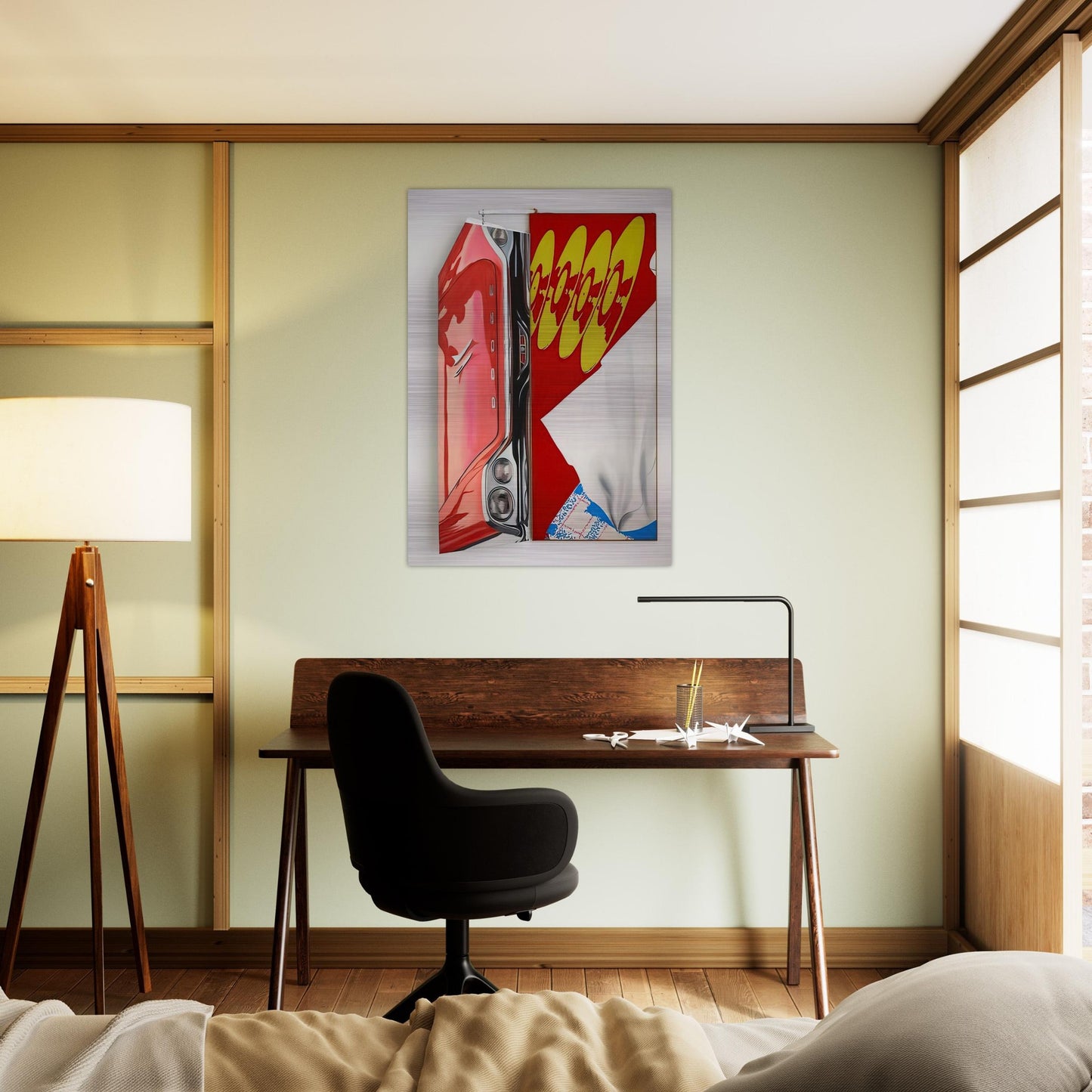 Disks - James Rosenquist Brushed Aluminum Print - 70x100 cm / 28x40 inches | James Rosenquist Aluminum Print | James Rosenquist Prints