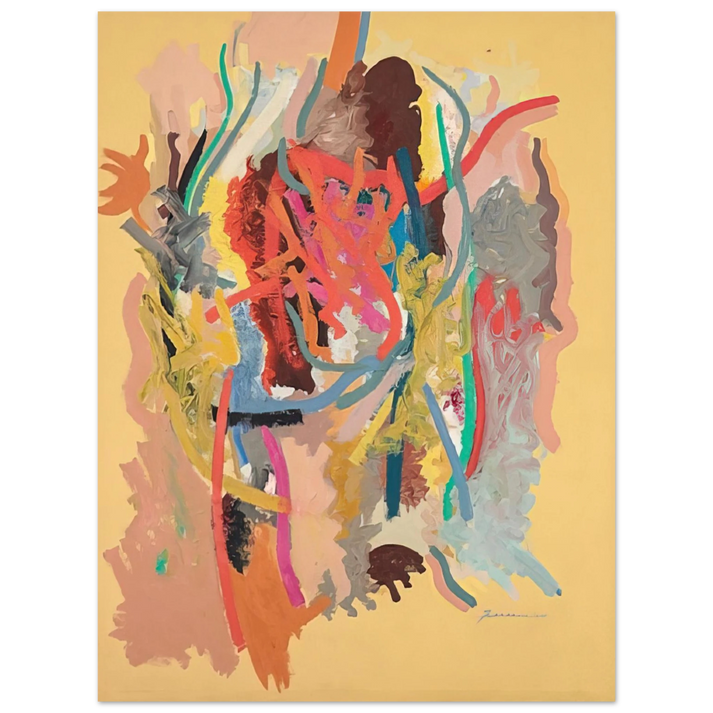 John Ferren - The Changeling - 1964  75x100 cm / 30x40inches Fine Art Poster