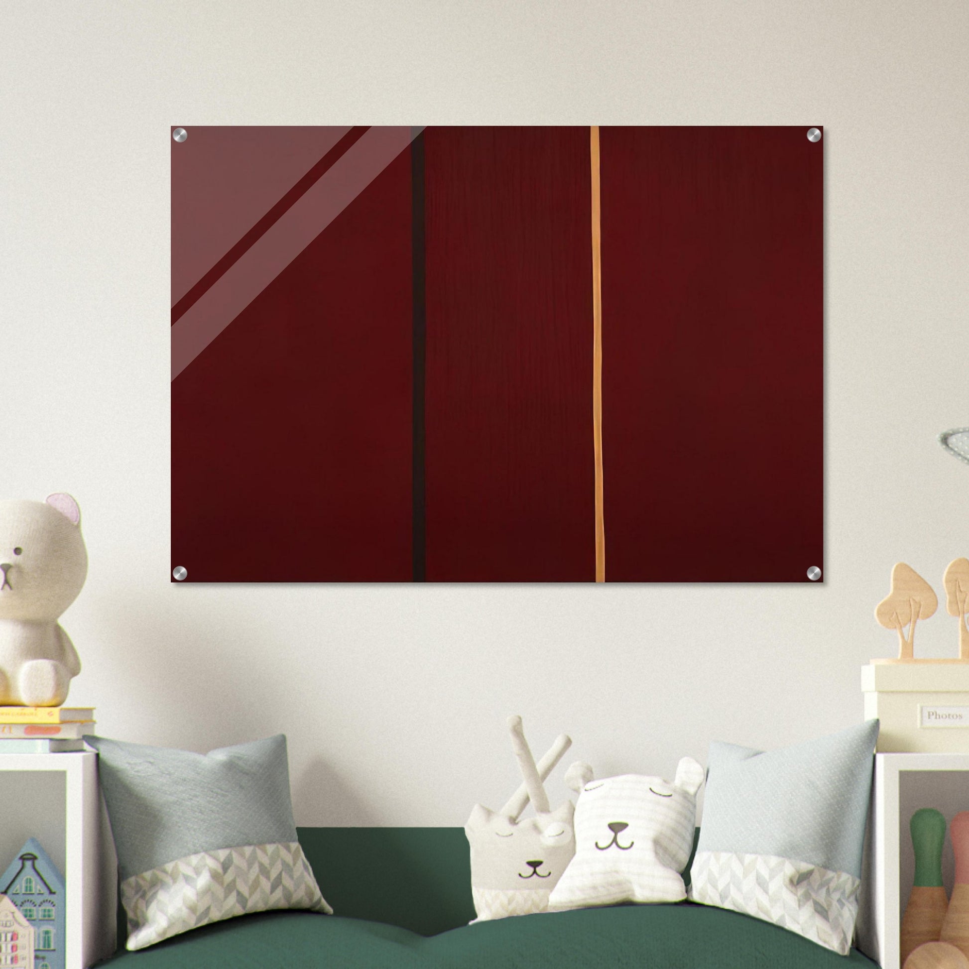 Covenant - Barnett Newman Acrylic Print - 70x100 cm / 28x40″ inches