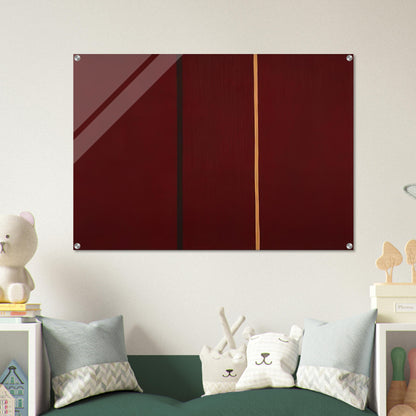 Covenant - Barnett Newman Acrylic Print - 70x100 cm / 28x40″ inches